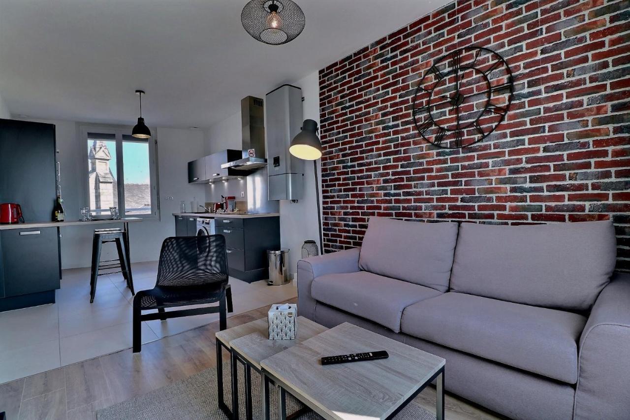 Appartement Logisy en centre-ville de Vitré I Logisy l'Indu Esterno foto
