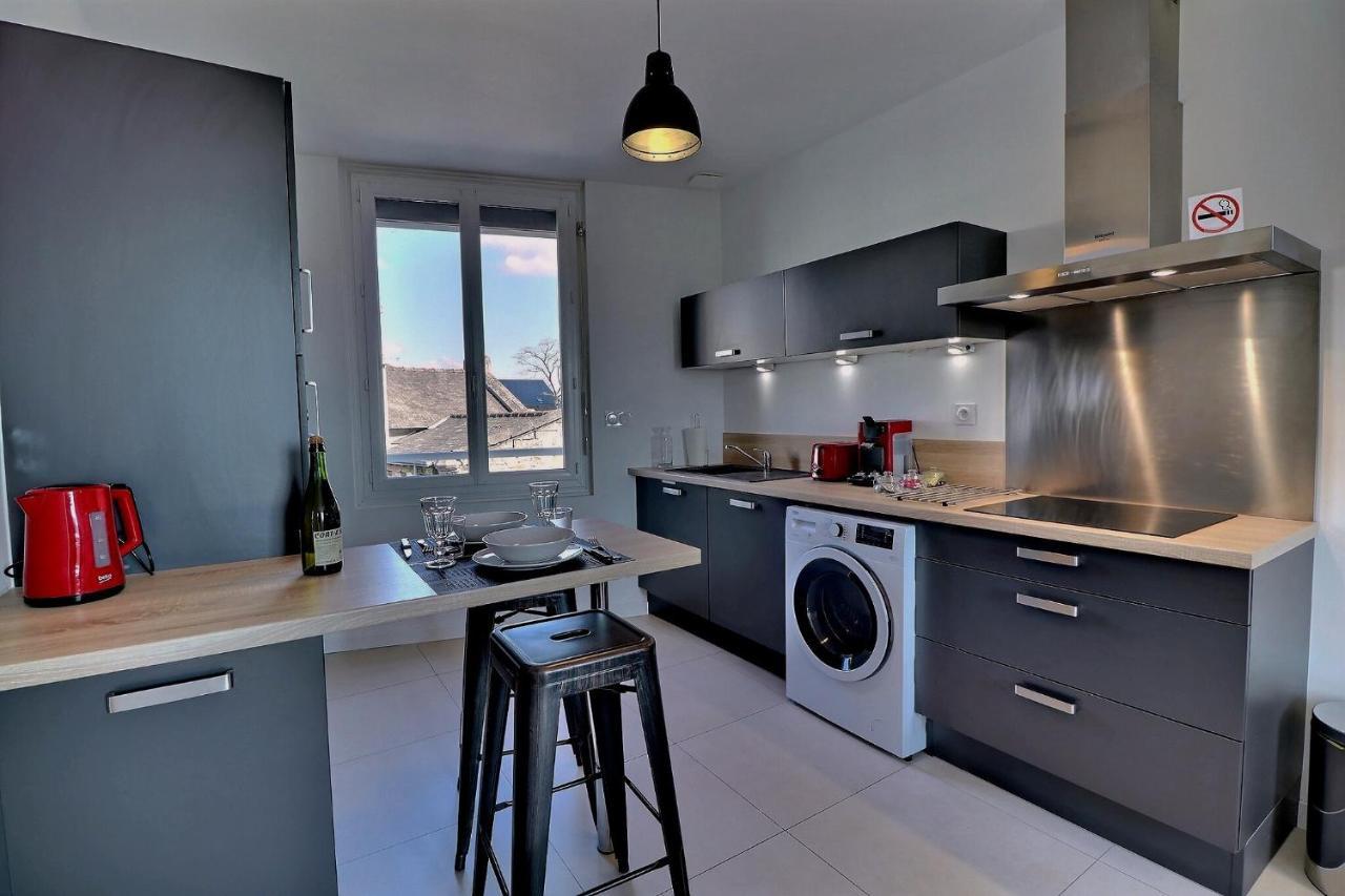Appartement Logisy en centre-ville de Vitré I Logisy l'Indu Esterno foto